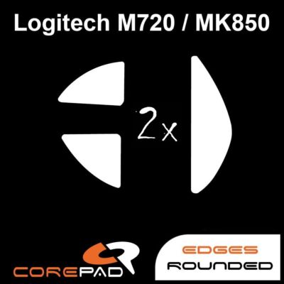 Corepad Skatez Logitech M720 MK850 Replacement Mouse Feet Hyperglides Teflon