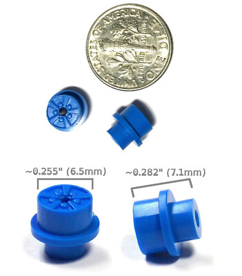 2pc BTO Newly Made Aurora T-Jet Thunderjet HO Slot Car Large Size Wheels BLUE