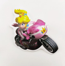 Princess Peach Toadstool Mario Kart Waterproof Vinyl Sticker Decal 3"x2"