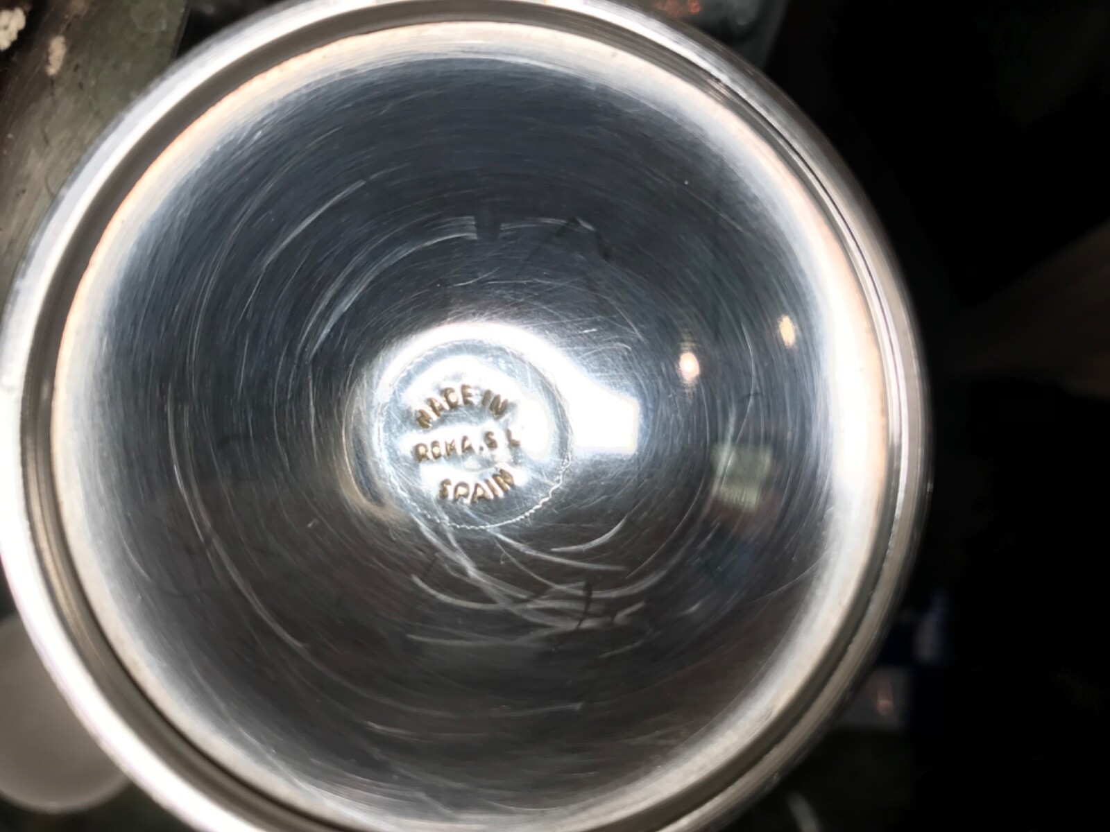 Polished Roma S L Silver-plated Goblet 4 in Made In Spain