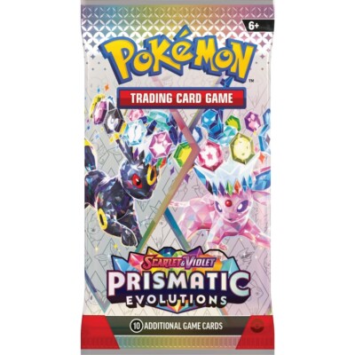 how much is a prismatic evolutions booster box bundle had 7 packs!! : r/PokemonTCG Discover their unique powers as Star Terra Crystal Pokmon Pokemon Prismatic Evolutions 36 Factory