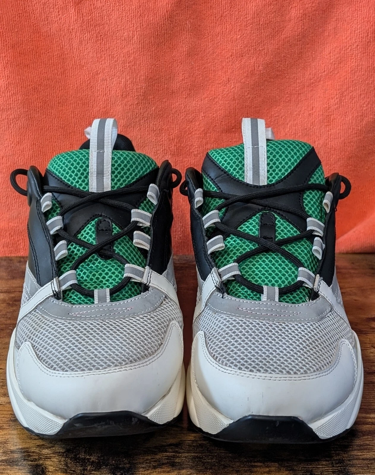 Baskets Dior, B22 multicolore vert/noir taille 45/US homme 11 très bon état