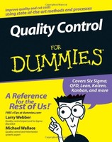 Quality Control For Dummies By Larry Webber, (paperback), For Dummies , New, Fre on sale Quality Control For Dummies By Larry Webber, (paperback), For Dummies , New, Fre on sale
