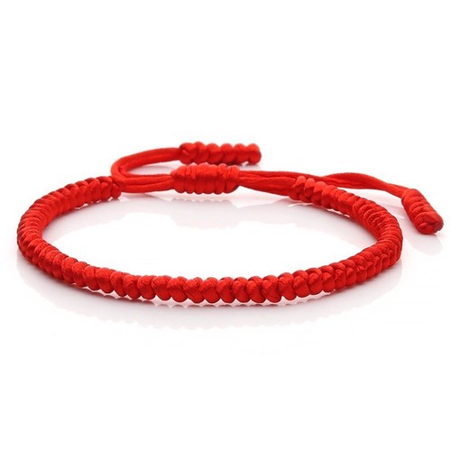 Lucky Knots Rope Bracelets - Adjustable Charm Bracelet Handmade Vintage Bangles - Picture 10 of 31