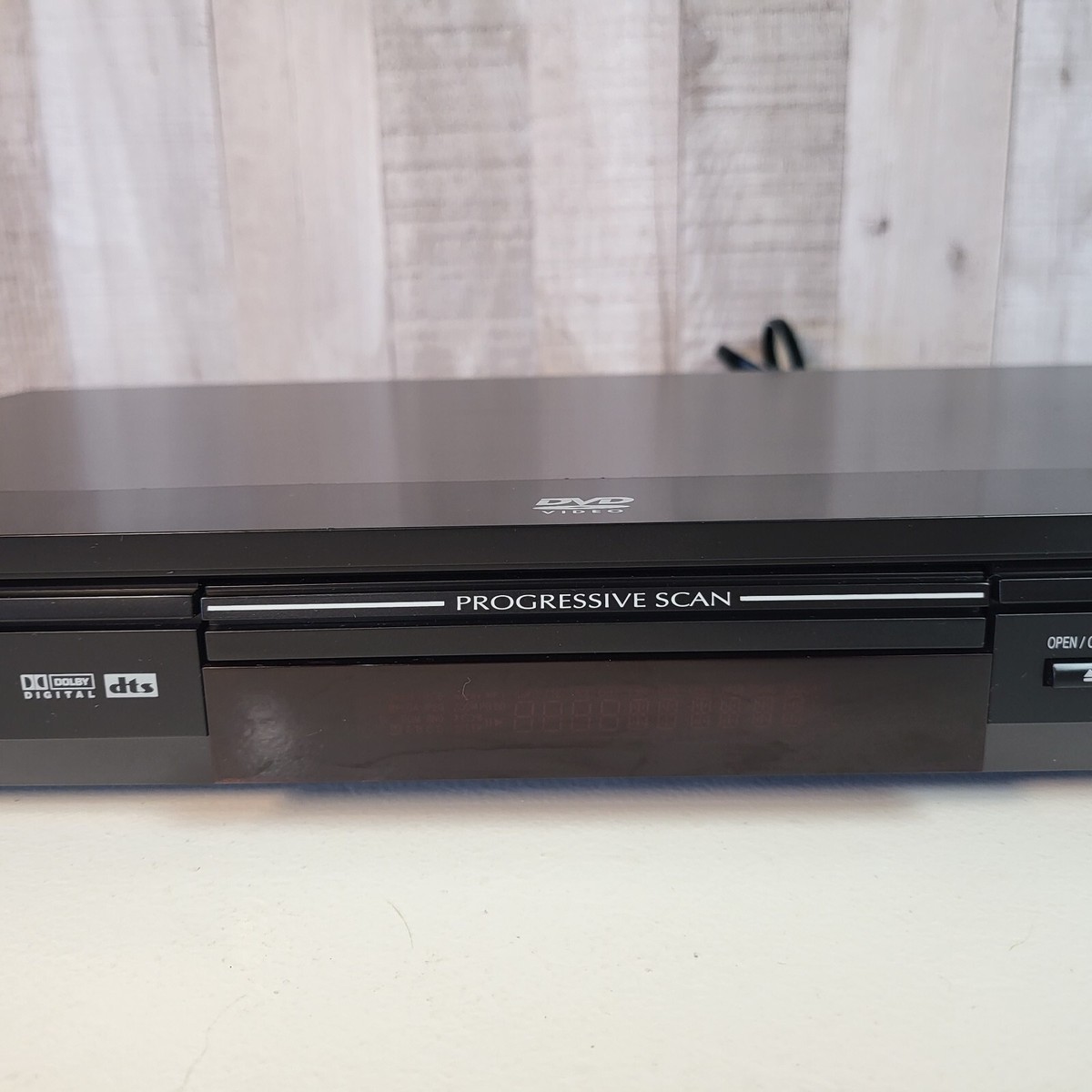 Panasonic DVD-S35 DVD/CD Player Black MP3 Jpeg playback Tested