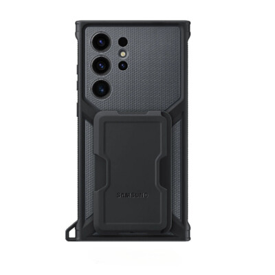 Original Samsung Official Galaxy S23 Ultra Rugged Gadget Case (EF-RS918) - Titan