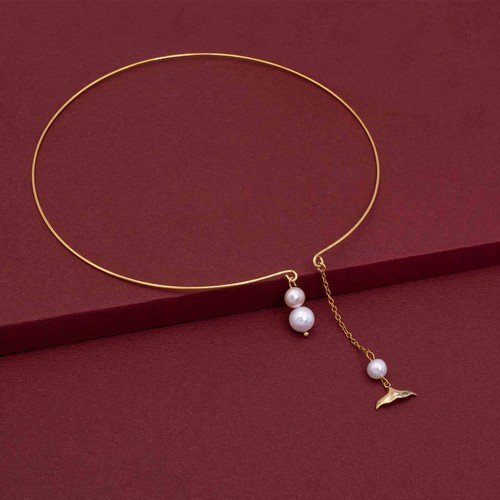 Vintageparts DIY Memory Wire, Spiraldraht für Ketten in goldfarben 10 Windungen - Bild 2 von 3