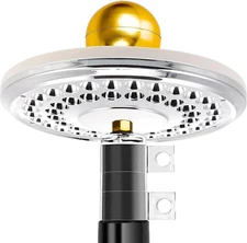 Ultra Bright Solar Flag Pole Light | 100% Coverage Flag Pole Light Solar Powered