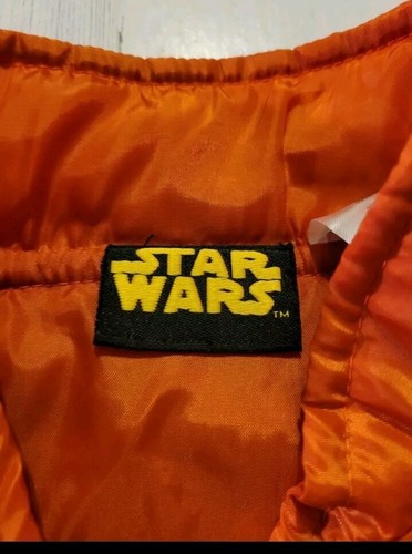 C-3PO R2-D2 Droids Star Wars Sleeveless Jacket Windbreaker Boy's Small 6-7 used - Picture 3 of 5