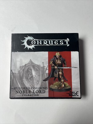 HUNDRED KINGDOMS: NOBLE LORD - ALT SCULPT Conquest Miniatures Game Para Bellum