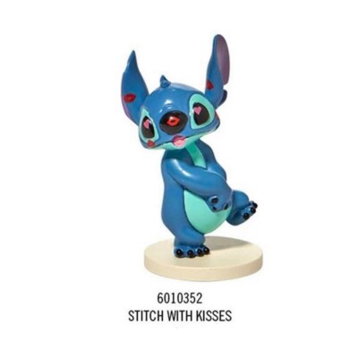 Disney Grand Jester Studios 6010352 STITCH COVERED WITH KISSES Mini Figurine