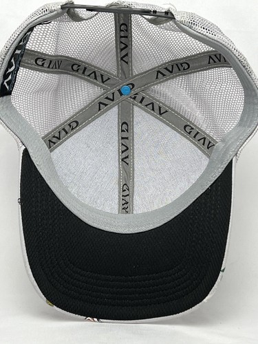 Cappello Avid SnapBack grigio tema pesca - Foto 5 di 5