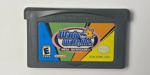 WarioWare Wario Ware Inc. Mega Microgames Nintendo Game Boy GBA Authentic