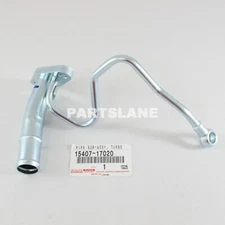 Toyota Land Cruiser HDJ78 OEM Genuine Turbo Oil Inlet Pipe 15407-17020