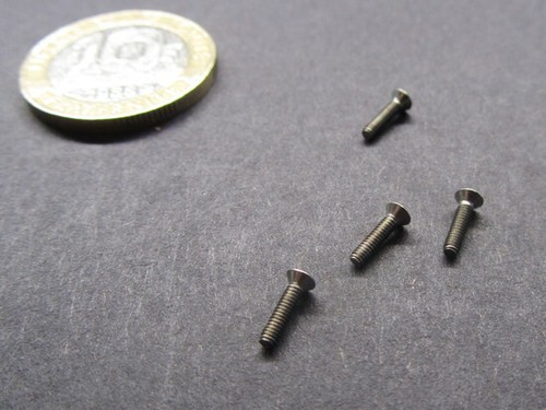 Flat Head Phillips Screw Stainless Steel, Drive #0, 0-80 x 9/32" Length 100 Pcs - Picture 2 of 12