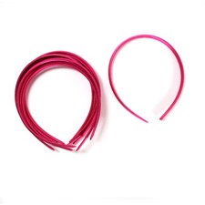8 Pack Pink Headbands School Girls Hair Accessories Alice Band Wholesale Lot