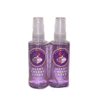 Merry Cherry Cheer Fragrance Mist Travel Size - 2 Pack Bath & Body Works