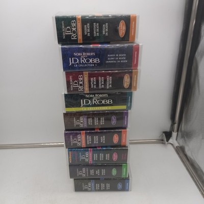 J.D. Robb Nora Roberts Collection 1 2 3 4 5 6 7 8 9 CD Audiobook Bundle Lot Set