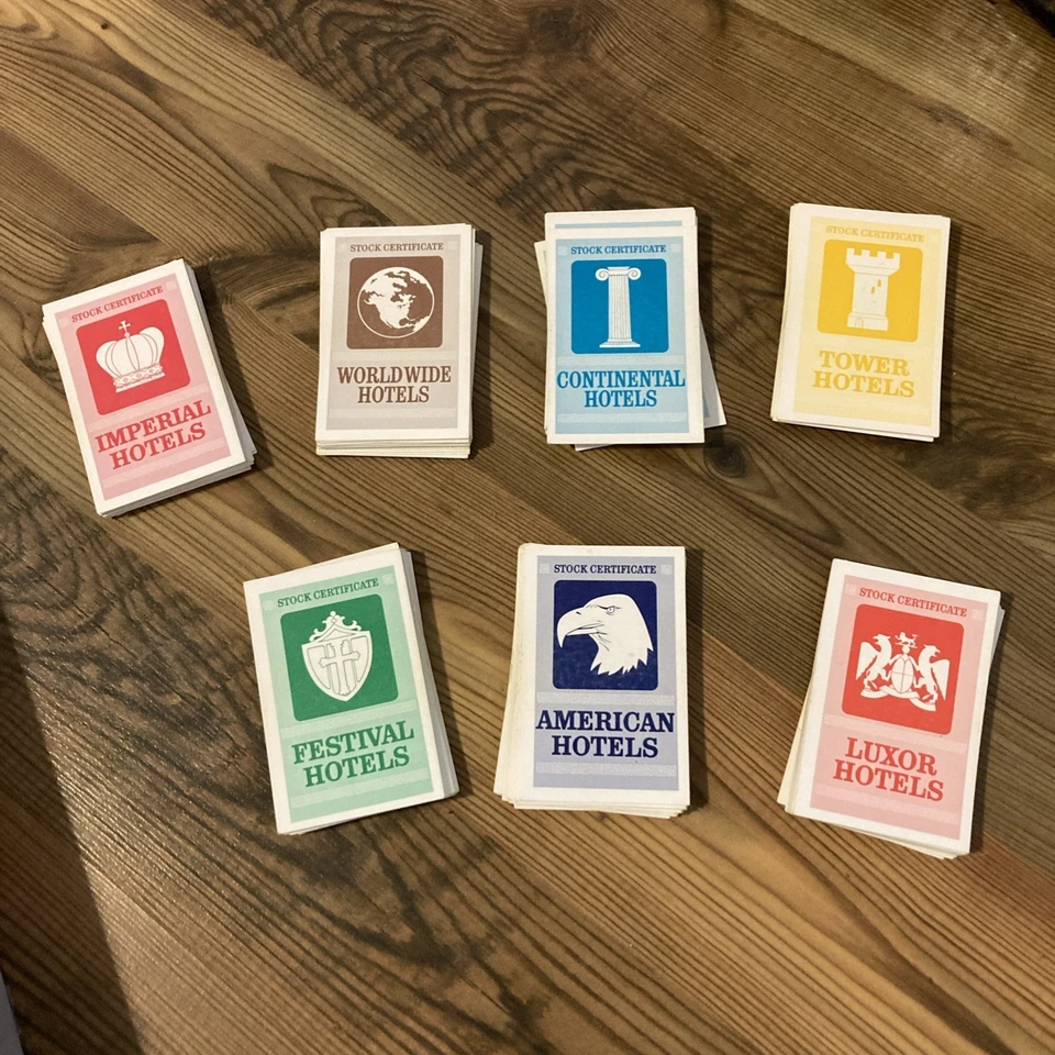 Acquire High Finance Bookshelf Board Game By Avalon Hill  Vintage 1976 *COMPLETE - Image 3 of 4