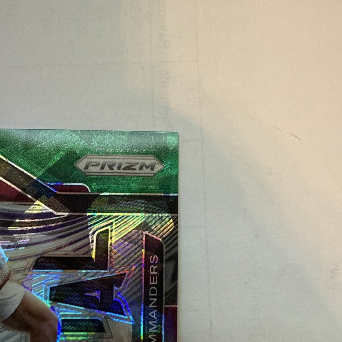 2025 Panini Prizm - Fractal Jayden Daniels #1 Green Ice Prizm | eBay