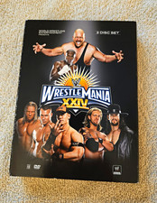 WWE WrestleMania XXIV Wrestling DVD 3-Disc Set w/ John Cena, Triple H