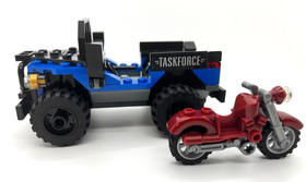 Black Panther Pursuit Captain America Civil War Marvel Lego 76047 w/instructions