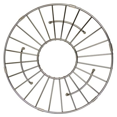 Native Trails GR951 11''L x 11''W Steel Basin Rack - Stainless Steel