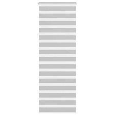 Zebrarollo Hellgrau 85x200 Cm Stoffbreite 80,9 Cm Polyester