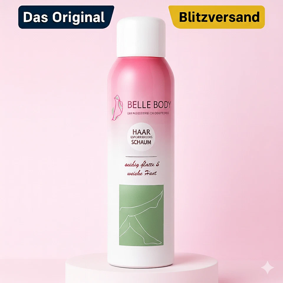 BELLE BODY Haarentfernungsschaum Das Original Blitzversand Top Preis & Service !