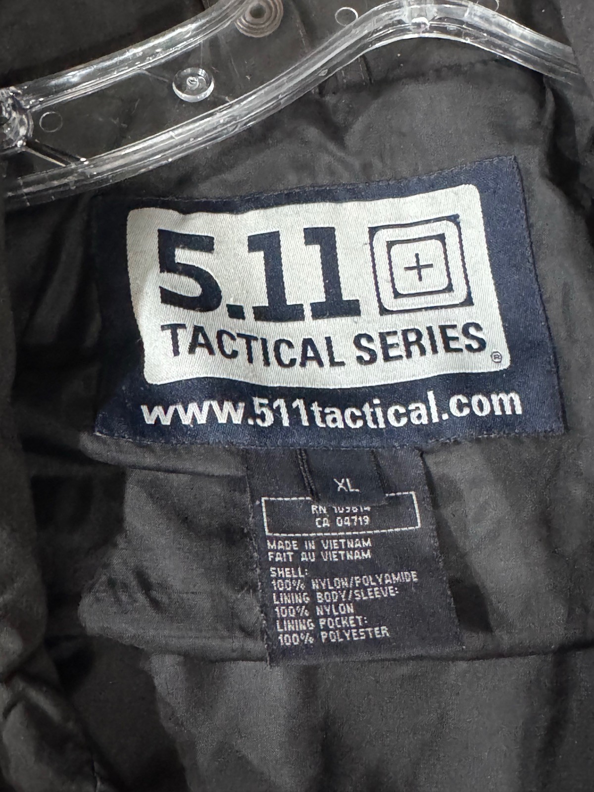Thick 511 Tactical Multi Pocket Shell Jacket XL E… - image 7
