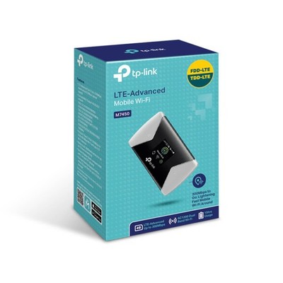 TP-LINK AC1200 4G LTE-Advanced Dual Band Mi-Fi Router, 3000mAh Akku, 300Mbps
