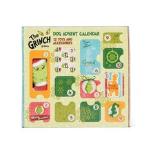 Dr. Seuss for Pets How the Grinch Stole Christmas Dog Advent Calendar with 12...