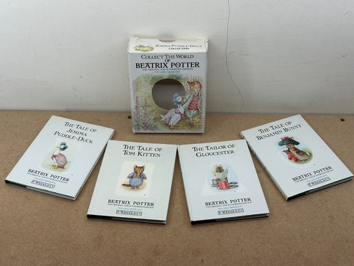 Beatrix Potter Jemima Puddle-Duck Collection 4 Book Set Boxed F. Warne & Co 1991
