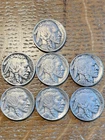 Better Date BUFFALO NICKEL 7 pc Lot: 1913-I,15,16,17,19,31-S,38–D