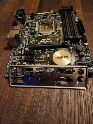 ASUS H97M E Micro ATX Motherboard   Tested, Updated BIOS, Includes I/O Shield