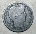 1908 New Orleans Mint Barber Half Dollar - 90% Silver  - FREE SHIPPING!