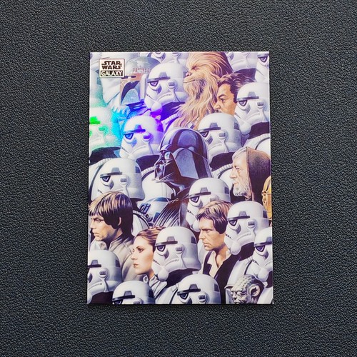 Stormtroopers [Red Refractor] #64 Star Wars 2024 Topps Chrome Galaxy card