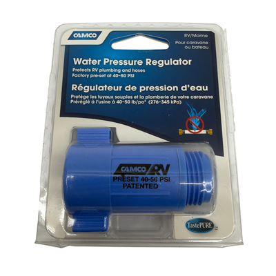 #ad #ad Camco 40143 RV Marine Water Pressure Regulator Preset 40–50 PSI Blue $13.99