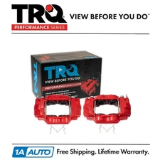 TRQ Performance Front Brake Caliper Set Fits 01-2007 Toyota Sequoia 00-06 Tundra