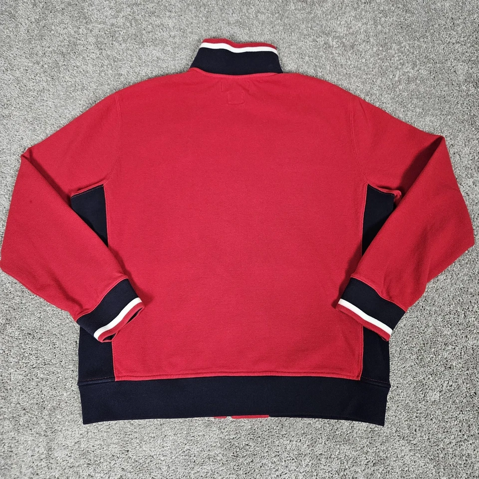 Polo Ralph Lauren Track Jacket Mens Large Red Team USA Vancouver 2010 Olympics  - Image 2 of 4