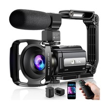 5K Video Camera Camcorder UHD 48MP WiFi Vlogging Camera for YouTube IR Night ...