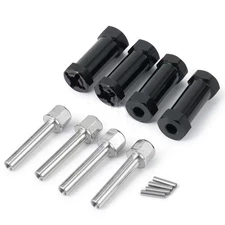 12mm Extended Widen Hex Wheel Hub Adapter for Axial D90 AX10 F350 1/10 RC Car A