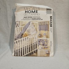 Tenda culla bambino modello cucito cameretta McCall's M4326 decorazione paracolpi