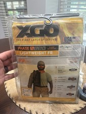 XGO Mil Lightweight Flame Retardant Coyote Brown Men s Tshirt Size Large