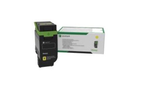 Toner jaune 75M2HY0 pour Lexmark CS531 et CX532 avec capacité de 8800 pages