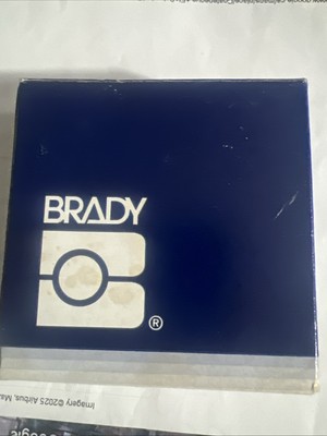 NEW BOX OF 250 SETS BRADY WML-505-502-WIRE MARKING LABELS