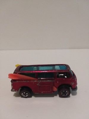 Hot Wheels - ORIGINAL REDLINE - RED  VOLKSWAGEN  BEACH BOMB 1969