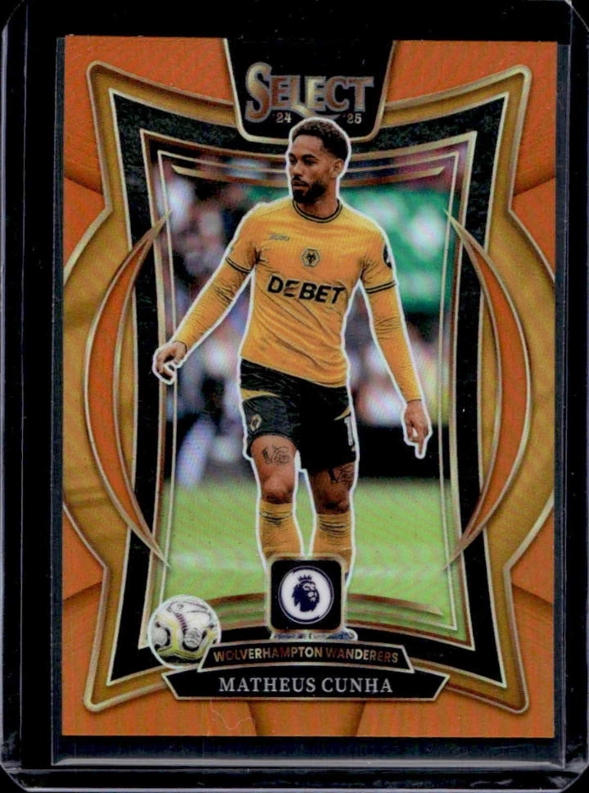 2024-25 Select Premier League Matheus Cunha Terrace Orange /75
