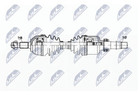 Nty Antriebswelle NPW-PE-095 FüR Peugeot