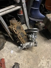 Ford Esc 1600 Crossflow Big Valve Head , New Webber Twin Choke Carb And Manifold